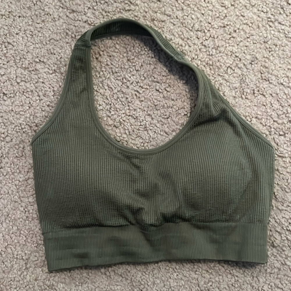 NVGTN halter sports bra